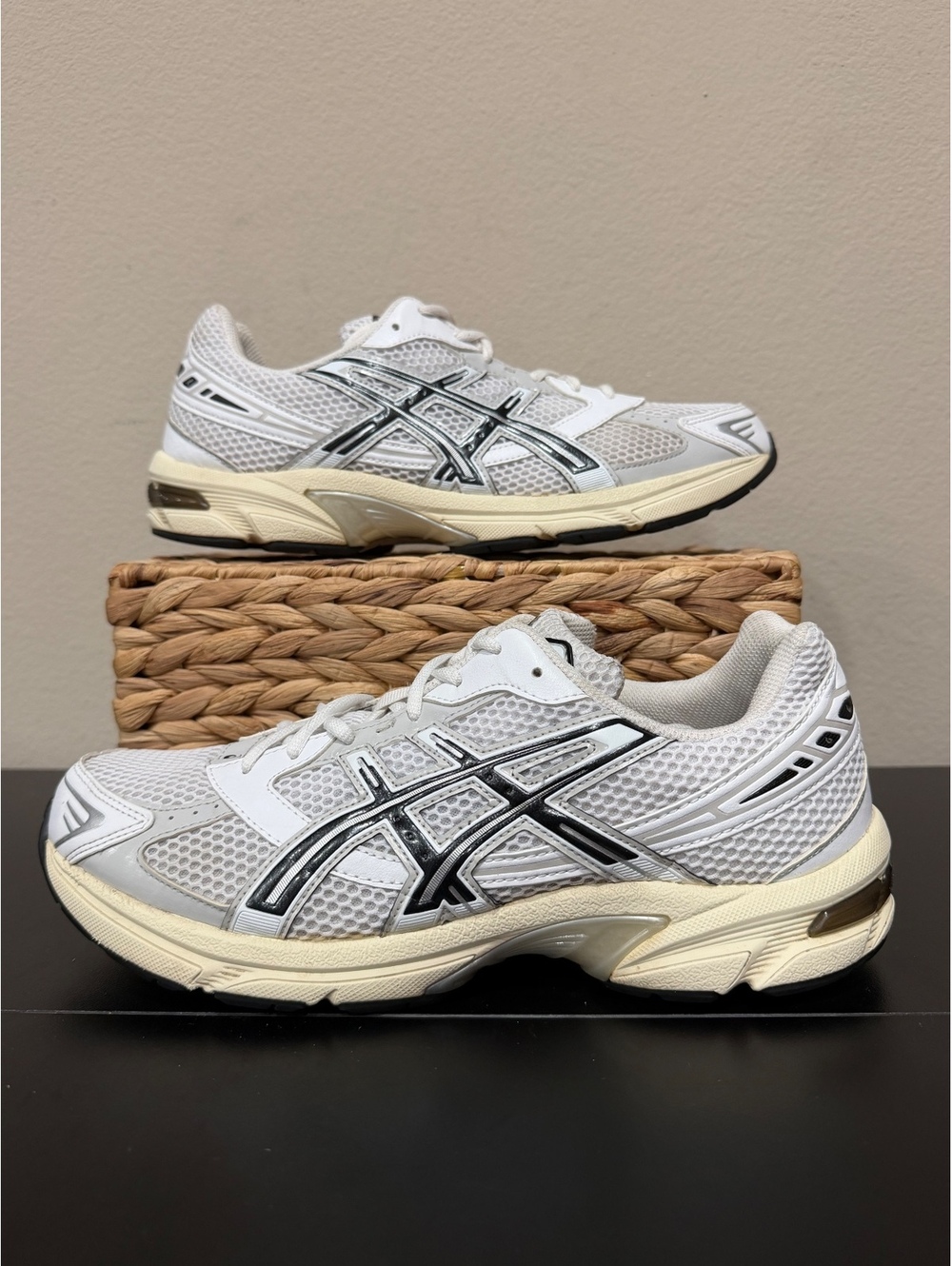 Size 10.5 - ASICS Gel 1130 “White Cloud Grey”